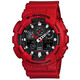卡西歐（CASIO）時(shí)尚大紅表G-Shock 多功能腕表男士手表GA100B-4A情人節(jié)禮物男表