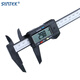 SYNTEK數顯游標卡尺高精度迷你電子卡尺珠寶文玩玉器深度尺家用測量工具 黑色基礎款0-150mm