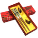 炎語(yǔ)青成京劇臉譜筷子 出國外事涉外禮品禮物 中國風(fēng)禮品 商務(wù)禮物送老外 竹熊貓