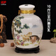 瓷小奴（CIXIAONU） 景德鎮陶瓷酒壇酒瓶酒壺密封仿古酒壇酒具釀酒罐10斤20斤50斤 10斤三羊開(kāi)泰無(wú)孔