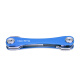 NewBring 创意金属钥匙扣keysmart钥匙收纳器Key Smart男多功能个性钥匙扣 蓝 加长版