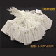 國俊眾搏 掛簽 珠寶價(jià)簽 吊牌 首飾掛繩標(biāo)簽價(jià)格標(biāo)簽DIY飾品配件標(biāo)價(jià)簽價(jià)格牌吊牌手寫價(jià)簽500個(gè)裝 三號(hào)款（約500個(gè)）
