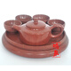 鳴泉 天然木魚(yú)石茶具套裝木魚(yú)石茶具山東中華木魚(yú)石茶具茶壺，木魚(yú)石茶具茶壺微量元素功夫 茶道茶具 套裝