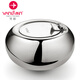 Vanlemn梵勒 丹麥北歐風(fēng)格車(chē)用煙缸 不銹鋼煙盅創(chuàng  )意大號歐式個(gè)性金屬煙灰缸防風(fēng)帶蓋 大號