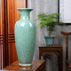 loyo 景德鎮(zhèn)仿古大號鈞瓷花瓶插花器新中式陶瓷擺件家居客廳裝飾工藝品 大號綠色鈞瓷花瓶