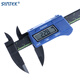 SYNTEK塑料電子數顯游標卡尺0-150mm 珠寶文玩玉器測量 斜屏系列 炫藍斜屏款0-150mm