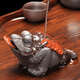 唐豐 紫砂茶寵金蟾茶具茶盤(pán)擺件噴水茶寵精品 TF-4097聚寶金蟾茶寵 28