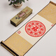燕云州中國風(fēng)手工剪紙工藝品絲綢畫(huà)軸禮盒裝送老外的中國特色禮物小禮品 九魚(yú)福