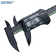 SYNTEK塑料電子數顯游標卡尺0-150mm 珠寶文玩玉器測量 斜屏系列 酷黑斜屏款0-150mm
