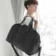 xinran'zj特價(jià)出差包簡(jiǎn)單款防水包可折疊超大容量旅行包加厚斜挎行李包 黑色小碼