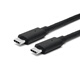存儲巴士（databus） 移動硬盤盒USB3.1TypeC轉(zhuǎn)C接口元谷線纜C-C 黑色