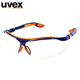 德國進(jìn)口uvex護目鏡墨鏡 男女摩托騎行防霧眼鏡透明 防塵防風(fēng)沙防飛濺 化學(xué)實(shí)驗眼鏡 9160265透明眼鏡