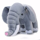 憨憨豬毛絨玩具大象公仔 可愛(ài)仿真大象抱枕 毛絨玩具小象布娃娃玩偶 生日六一兒童節禮物七夕情人節送女生 65厘米(鼻子到尾巴拉直長(cháng)度)