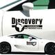 銘仕 DISCOVERY車貼探索7080后90后速度與激情汽車貼紙遮痕刮痕車門貼 探索DISCOVREY黑色 57厘米長(zhǎng)  一對(duì)