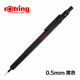 紅環(huán)（Rotring） 德國紅環(huán)自動(dòng)鉛筆600活動(dòng)鉛筆 繪圖活動(dòng)鉛筆原裝進(jìn)口 0.5mm 黑色