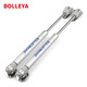 BOLLEYA 氣撐櫥柜支撐桿榻榻米氣壓桿氣彈簧氣動桿上翻門床用液壓桿 A款【銀色】一支
