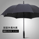 澤時雨（zeshiyu）澤時雨高端雨傘男士超大商務(wù)傘加厚自動長柄雙人大傘高爾夫定做制 雙層超大135CM外黑內(nèi)黑