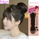 艾梵妮（Eyefanniy） 韓國海綿半丸子頭 盤發(fā)器美發(fā)用品工具盤發(fā)棒 造型花苞頭盤發(fā)神器 丸子頭加強(qiáng)型大號