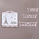 電表箱裝飾畫玄關(guān)餐廳遮擋無(wú)框掛畫配電箱電表盒壁畫可推拉雕花免打孔 巴黎鐵塔電表箱+三個(gè)置物架 大 內(nèi)徑52*38*5