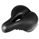 ROGTYO自行車(chē)坐墊加厚車(chē)座柔軟車(chē)坐墊舒適大屁股加大座子鞍座山地車(chē)配件 升級減震球反光款 全黑