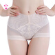 美容院女士?jì)妊?石墨烯纖維三角褲高腰提臀收腹底褲頭 膚色 L