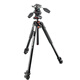 曼富圖MK190XPRO3-3W鋁合金三節橫置中軸三腳架三維云臺套裝