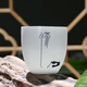 木語(yǔ)瓷緣 定窯茶杯陶瓷主人杯單杯白品茗杯功夫茶具個(gè)人杯喝茶杯子家用 定窯白茶杯-修