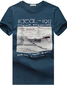 凡兔ONE-T 2013短袖男士夏装纯棉印花t恤半袖