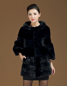 <em>憨厚皇后</em>2013新款<em>水貂</em>裘皮 女貂皮大衣<em>整貂</em> 海