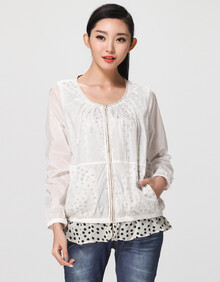 水淼<em>加肥加大</em>码<em>女装</em>外套 2014<em>春季</em>新品胖mm