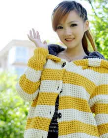 完美服饰新款<em>毛衣</em> 女 <em>加绒加厚毛衣外套</em> 冬 女 