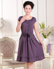 兰可琪 新款中老年<em>女装</em>秋装<em>外套</em>中年女<em>风衣</em>加