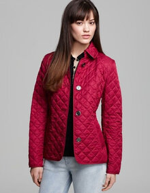<em>Burberry博柏利</em> <em>女士</em>翻领单排扣格子<em>上衣</em>在京东