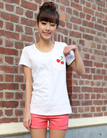 JHMM-SZ纯棉短袖t恤夏装女装修身韩版清凉2