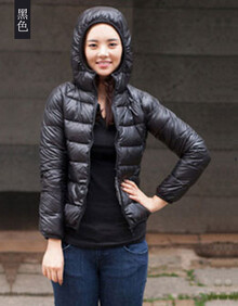 爱依库 <em>秋装上新</em>2013轻型短款羽绒服<em>女外套</em>在