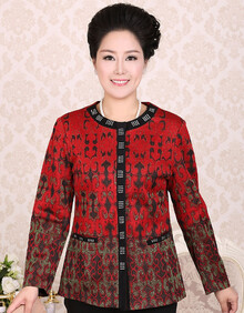 兰可琪2014新款春装中老年服装<em>中年</em>女装<em>开衫</em>