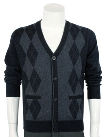 <em>恒源祥正品</em> 2013针织衫男士毛衣 V领<em>开衫男羊</em>