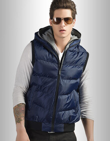 和帝森<em>秋冬款</em>新款 韩版男士双连帽<em>男马甲</em>背心