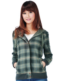 真维斯Jeanswest 春装女装<em>连帽抓毛卫衣外套</em>J