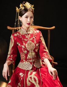 凤袍礼服