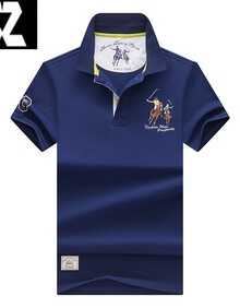 sz【新品】2019春夏新款明星同款欧美时尚潮牌男装半袖保罗polo衫男