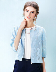 偏薄中袖 短外套 女装 服饰内衣 【行情 价格 评