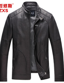 梵哲修斯 新品海宁皮衣 男士真皮皮衣 绵羊皮立