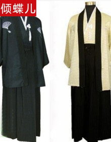 2017新款影楼拍照服装 *东洋武士服*男士和服*日本传统*表演服道服