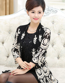 短外套短裤 中老年女装 女装 服饰内衣 【行情 