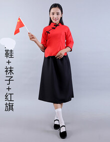 五四青年装女