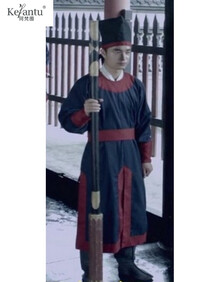 珂梵图新款古装男汉服明朝捕快侍卫狱卒衙役服装搭配套餐表演服古风