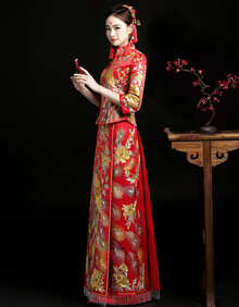 婚礼新娘旗袍