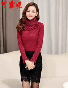 高领2015夏季 雪纺衫 女装 服饰内衣 【行情 价