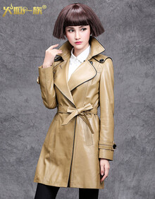2015秋季火狐一族 真皮皮衣 女装 服饰内衣 【